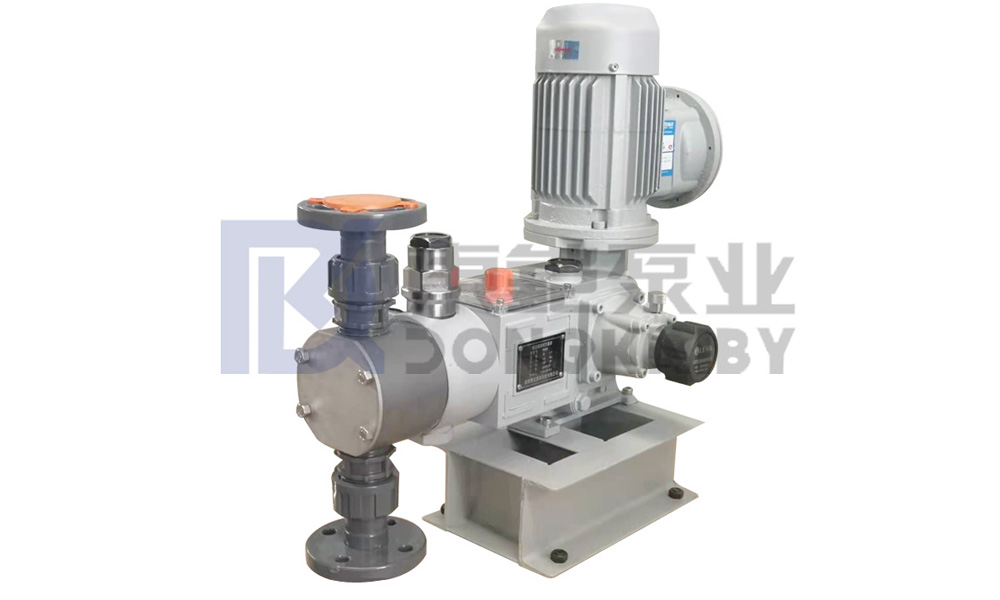 Installation of metering pump