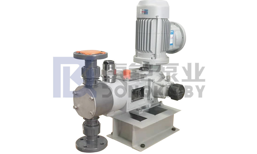 How to prevent the metering pump stroke positioning motor from burning?